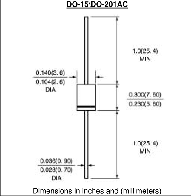 DO-15\DO-201AC drawing