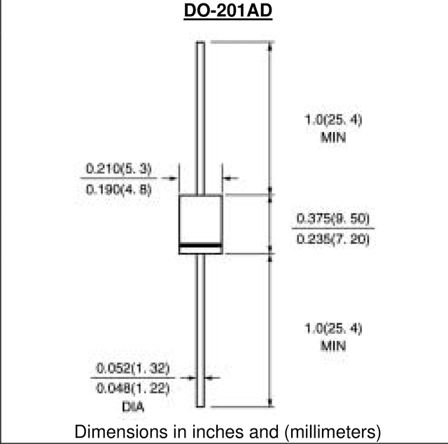 DO-201AD drawing