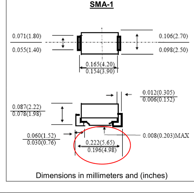 SMA-1 drawing