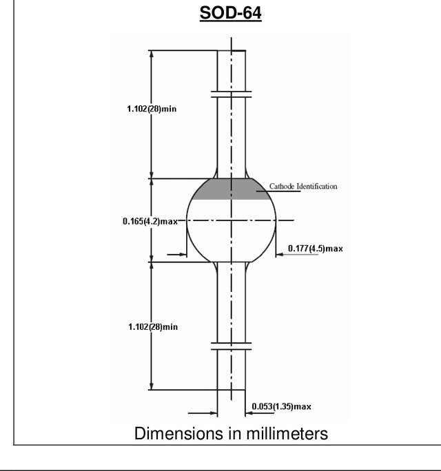 SOD-64 drawing